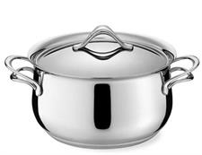 CASSERUOLA ALTA 1MANICO MELODIA C/COPERCHIO 16CM