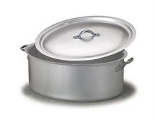 CASSERUOLA OVALE C/C ALLUMINIO FAMIGLIA 30CM
