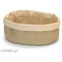 CESTINO PANE COTONE OVALE 20