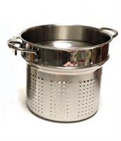 CESTELLO PASTAIOLA ACCIAIO INOX 16CM METALSOMMA