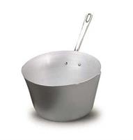CASSERUOLA 1MANICO CONICA ALLUMINIO FAMIGLIA 12