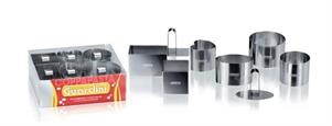 SET 6 ANELLO PASTA COPPAPASTA STANTUFFO ASSORT.