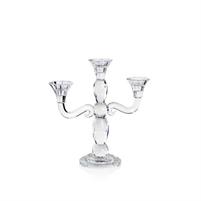 CANDELIERE CRISTALLO 3 FIAMME