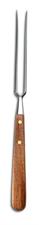 FORCHETTONE FORGIATO MANICO LEGNO 40CM