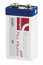 BATTERIA PIATTA 9V  ALCALINA