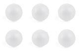 SET 6 PALLE POLISTEROLO 6,5CM