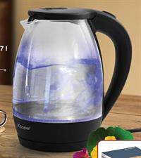 BOLLITORE ELETTRICO 1,7LT VETRO