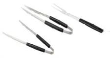 SET 3 UTENSILI BARBECUE INOX
