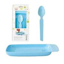 SET GRATTAMELA CON CUCCHIAIO BIMBA ROSA