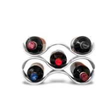 CANTINETTA UNIVERSALE MODULABILE BIANCA O TRASP.