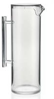 CARAFFA BROCCA CON COPERCHIO PLASTICA 110 1,7LT