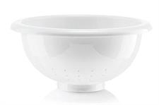 COLAPASTA PLASTICA 27,8CM FORME CASA BIANCO