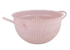 COLAPASTA SMALTATO 20CM. ROSA
