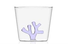 BICCHIERE CORALLO ACQUA LILLA
