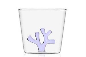 BICCHIERE CORALLO ACQUA LILLA