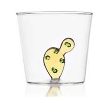 BICCHIERE CACTUS ACQUA VERDE-AMBRA