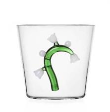 BICCHIERE FIORE ACQUA BIANCO