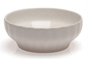 INSALATIERA COSTOLATA TIVOLI TRENTO BIANCA 20CM
