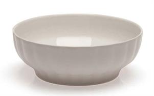 INSALATIERA COSTOLATA TIVOLI TRENTO BIANCA 23CM
