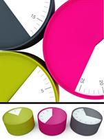 TIMER CUCINA MECCANICO TORTA 3 COLORI