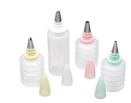KIT 4 FLACONI POMPETTE DECORAZIONE PASTICCERIA