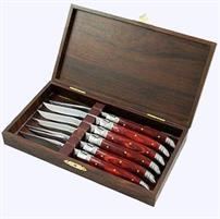 SET 6 COLTELLO BISTECCA M-LEGNOLAGUIOLE