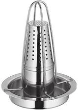 CUOCIPOLLO CON PORTA AROMI INOX