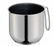 BOLLILATTE INOX ANTIADERENTE INDUZIONE 14CM
