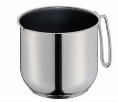 BOLLILATTE INOX ANTIADERENTE INDUZIONE 14CM