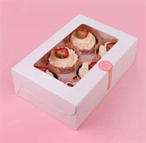 SCATOLA DOLCI PER MUFFIN CON SUPPORTO CARTONCINO