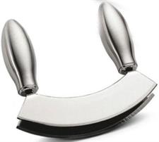 MEZZALUNA DOPPIA 74101 INOX I CUCINIERI