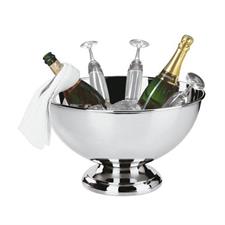 COPPA PUNCH SECCHIELLO BOTTIGLIE INOX D.36CM