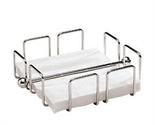 PORTATOVAGLIOLI FILO 19X19X6.5 ACCIAIO INOX