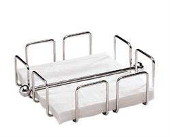 PORTATOVAGLIOLI FILO 19X19X6.5 ACCIAIO INOX