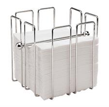 PORTATOVAGLIOLI FILO 19X19X19 ACCIAIO INOX