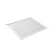 TEGLIA RETTANGOLARE MICROFORATA ALLUMINIO 40X30