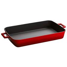 TORTIERA RETTANGOLARE ROSTIERA GHISA 26X40CM