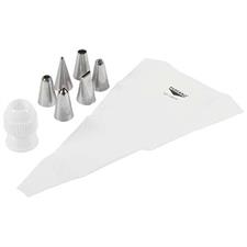 SAC A POCHE COTONE 40CM +ADAT+6 BOCCH INOX