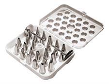SET 29 BOCCHETTE SAC A POCHE INOX