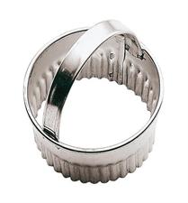 SET 3 TAGLIAPASTA TONDI FESTONATI INOX 6-7-8CM