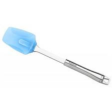 SPATOLA CUCCHIAIO SILICONE MANICO INOX 26,5CM