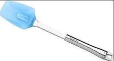 SPATOLA SILICONE MANICO INOX 28X5X9