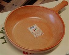 PADELLA TERRACOTTA TABACCO 24CM