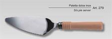 PALA TORTA INOX MANICO LEGNO GHIDINI ART 279