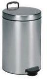 PATTUMIERA PEDALE 20LT METALLO