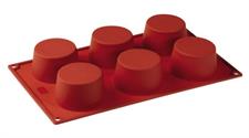 STAMPO MUFFIN SILICONE 6 IMPRONTE D.5XH.3,5CM