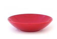 PIATTO FONDO KALEIDOS ROSSO