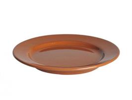 PIATTO PIANO VOLTERRA TERRACOTTA 24CM