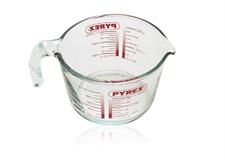 CARAFFA GRADUATA C/MANICO VETRO PYREX 1LT 264