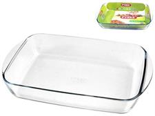 PIROFILA RETTANGOLARE VETRO PYREX 35X23X7CM